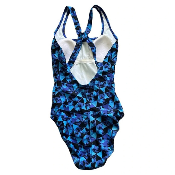 Speedo One Piece Swim Suit- Size 6 - Picture 2 of 6